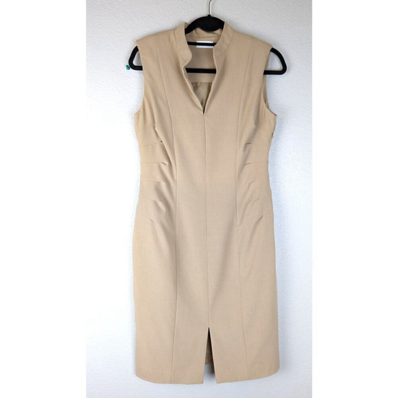 Calvin Klein Dresses & Skirts - Calvin Klein Tan Mini Dress Size M SKU678